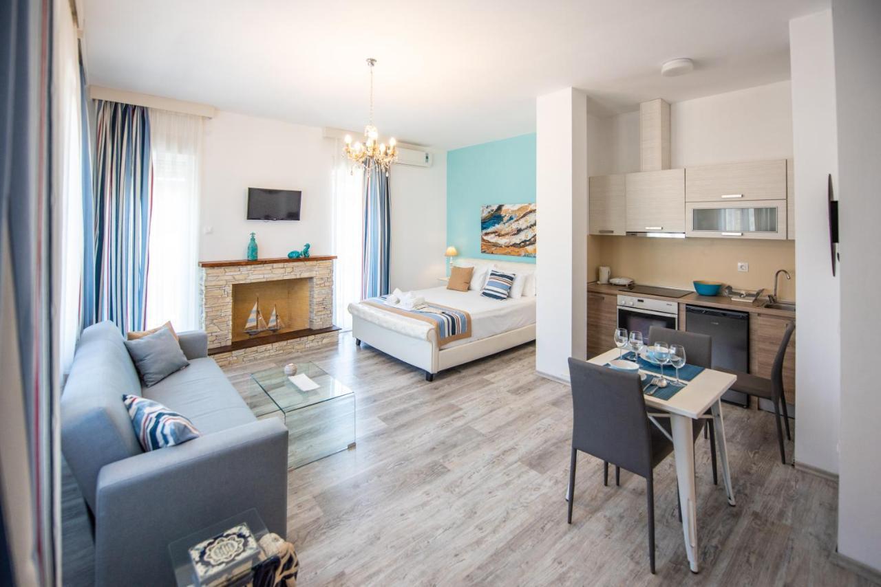 Thasos Blue Apartments Prínos Exteriér fotografie